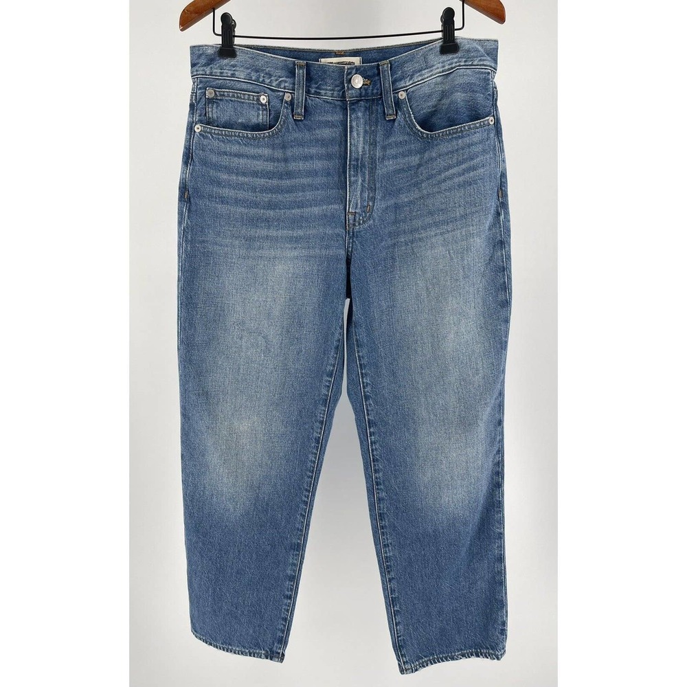 Madewell The Perfect Vintage Jeans Straight High Rise Crop Size 29 Petite